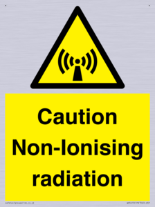 Caution Non-Ionising radiation